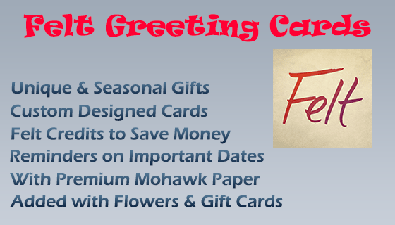 Felt Greeting Cards