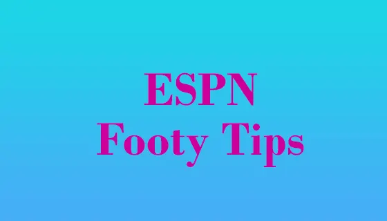 ESPN Footy Tips AFL