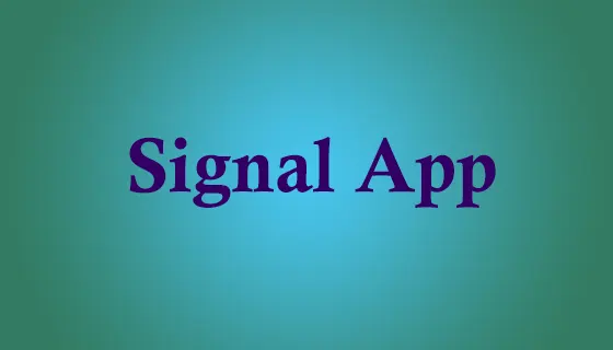 Signal App